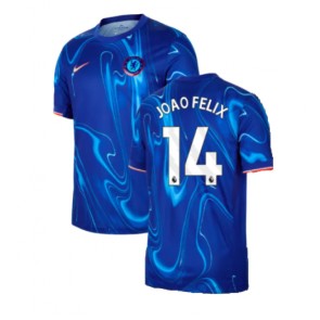 Chelsea Joao Felix #14 Domácí Dres 2024-25 Krátký Rukáv